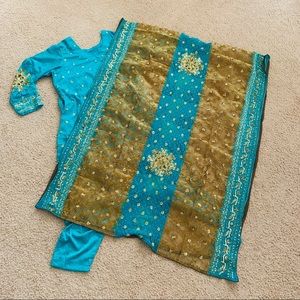 3 Piece Indian Shalwar Kameez